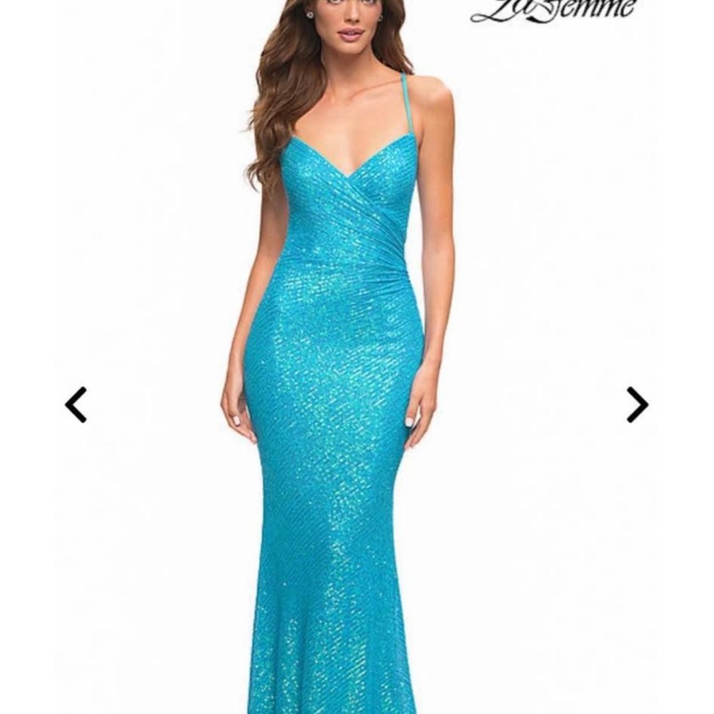 Aqua Prom dress - NWT